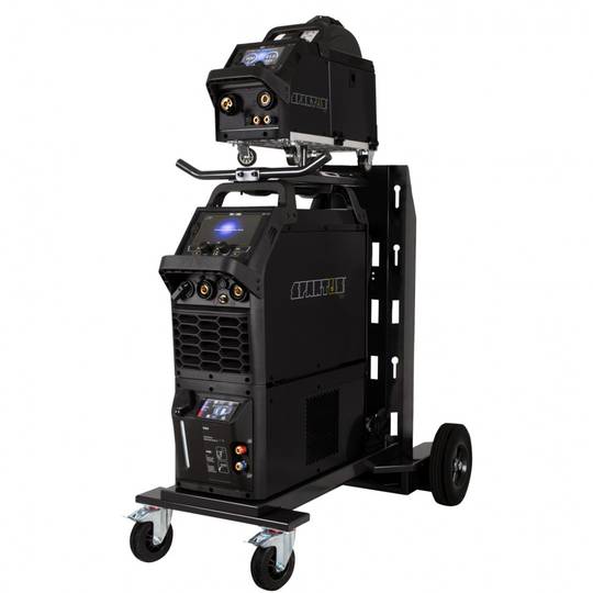 Suvirinimo pusautomatis Spartus ProMIG 5000, 500A, 400V [maitinimo šaltinis, aušintuvas, vielos tiektuvas, vežimėlis]