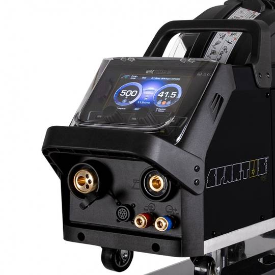 Suvirinimo pusautomatis Spartus ProMIG 5000, 500A, 400V [maitinimo šaltinis, aušintuvas, vielos tiektuvas, vežimėlis]