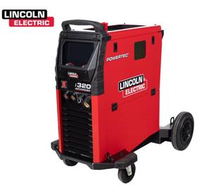 Suvirinimo pusautomatis Lincoln Electric Powertec i320C Advanced (su MIG degikliu komplekte)
