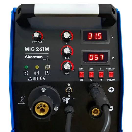Suvirinimo pusautomatis, MIG 261M/4R, 250A, 230/400V