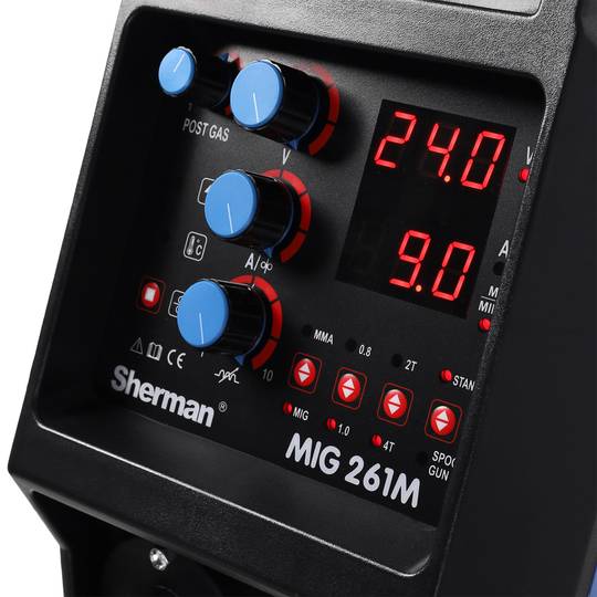 Suvirinimo pusautomatis, MIG 261M/4R, 250A, 230/400V