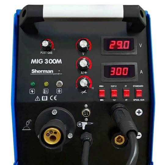 Suvirinimo pusautomatis, MIG 300M/4R, 300A, 400V