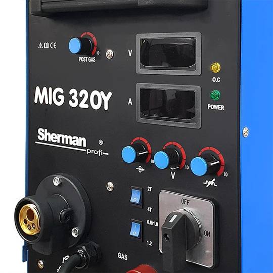 Suvirinimo pusautomatis, MIG 320Y/4R, 320A, 400V