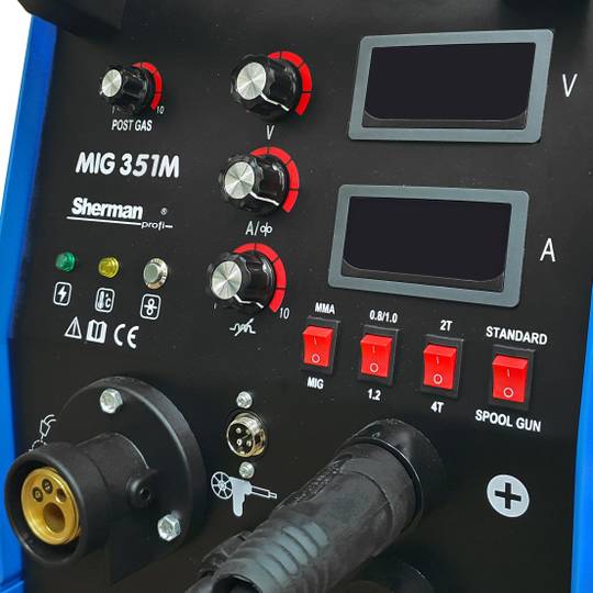 Suvirinimo pusautomatis, MIG 351M/4R, 350A, 400V