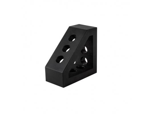 Spartus montavimo blokas 45° 100x100x50, sistema D16