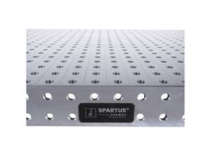 Suvirinimo stalas Spartus Hermes 3D, Ø16, 1200x800x100mm, 4 kojos su ratukais