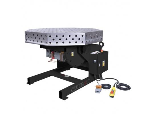 Suvirinimo stalas Spartus FERROS RP1500 3D, Ø28, 1400 x 1400 x 200 mm, aštuonkampis, pasukamas
