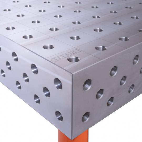 Spartus suvirinimo stalas FERROS 3D 2400 x 1200 x 200, 6 kojos