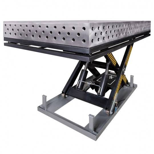 Suvirinimo stalas Spartus FERROS 3D, 3000 x 1500 (ant elektrohidraulinio keltuvo)