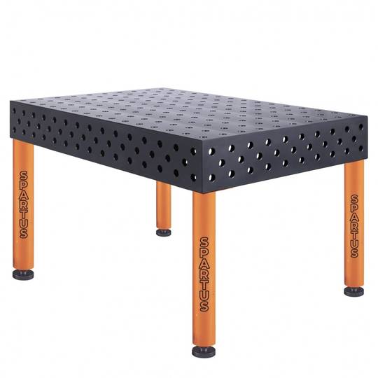 Suvirinimo stalas Spartus MAXIMUS 3D, 1500 x 1000 x 200 mm, 4 kojos