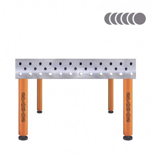 Suvirinimo stalas Spartus HERMES 3D, 1200 x 1200 x 200 mm, 4 kojos