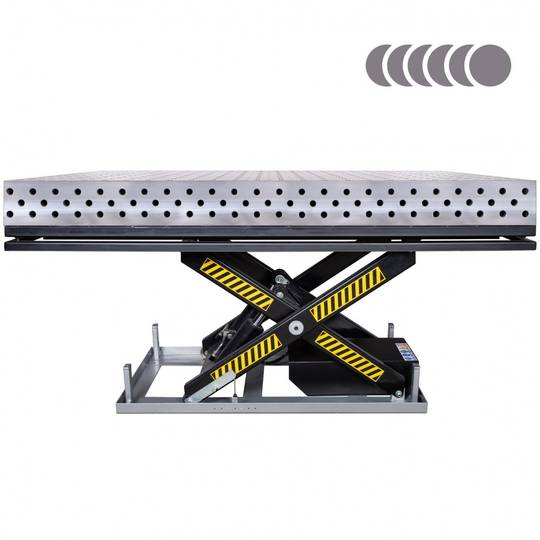 Suvirinimo stalas Spartus HERMES 3D, 3000 x 15 (ant elektrohidraulinio keltuvo)