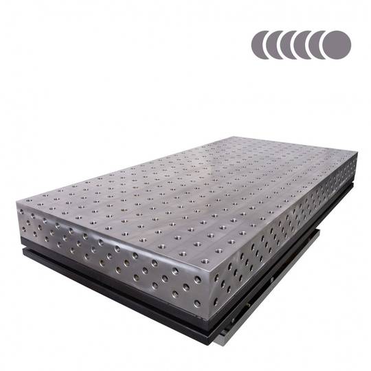 Suvirinimo stalas Spartus HERMES 3D, 3000 x 15 (ant elektrohidraulinio keltuvo)