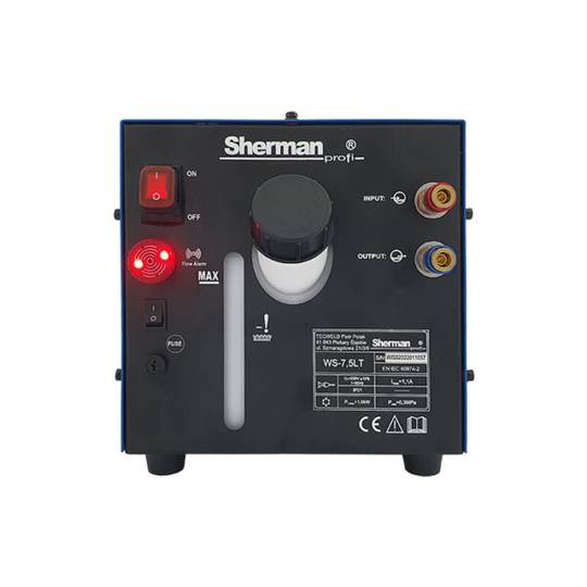 Sherman suvirinimo aparatas TIG 320 AC/DC Pulse su aušintuvu WS-7,5LT ir platforminiu vežimėliu, 320A, 400V