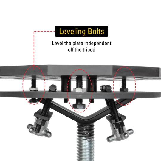 Mobilus trikojis suvirinimo stovas Scout 350mm | 16 mm sistema