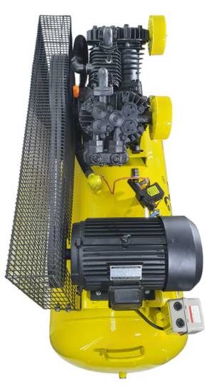 Strom oro kompresorius su diržine pavara 350L, 4 cilindrai, 7.5kW, 380V, 12.5bar