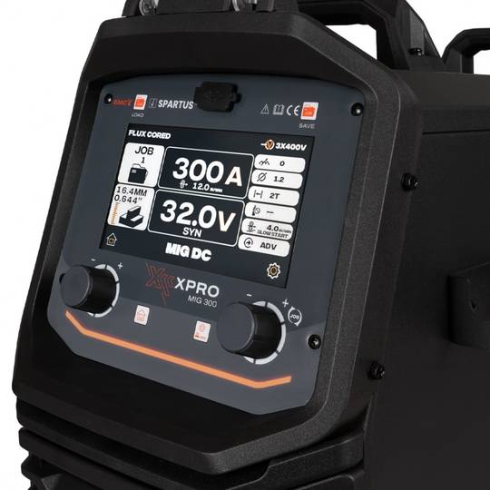 Spartus XPro MIG 300 suvirinimo aparatas, 300A, 400V