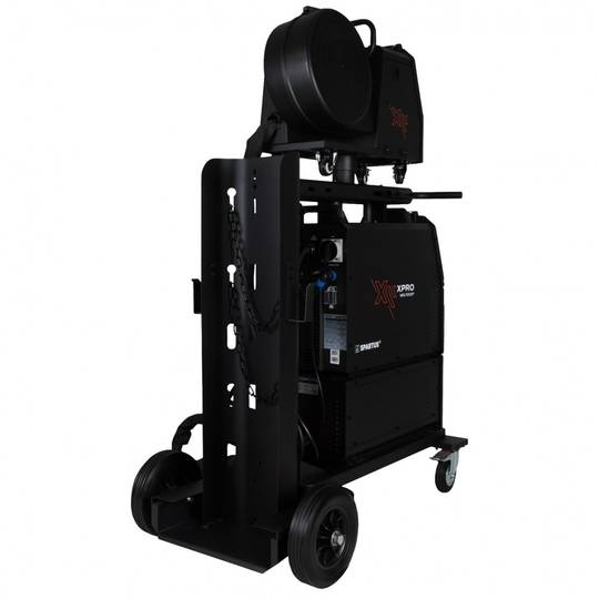 Suvirinimo aparatas Spartus XPro MIG 500 DUAL PULSE, 500A, 400V, komplekte aušintuvas, vielos padavimo įrenginys ir vežimėlis
