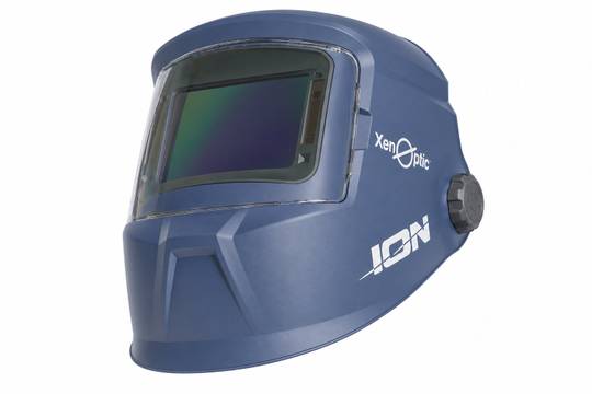 Suvirinimo skydelis su True Color XENOPTIC ION, komplektacija Contractor su papildoma kaklo apsauga