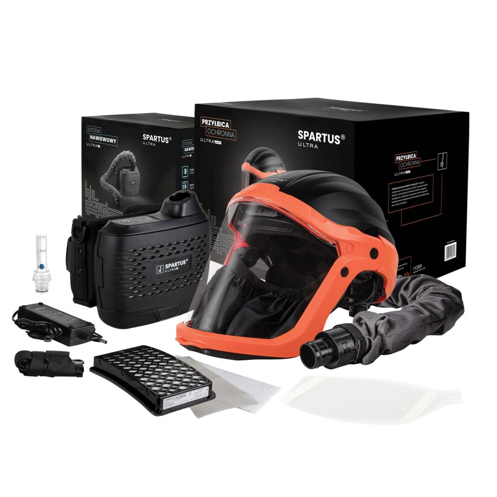 Spartus Ultra NX47 šlifavimo skydelis su oro srauto sistema