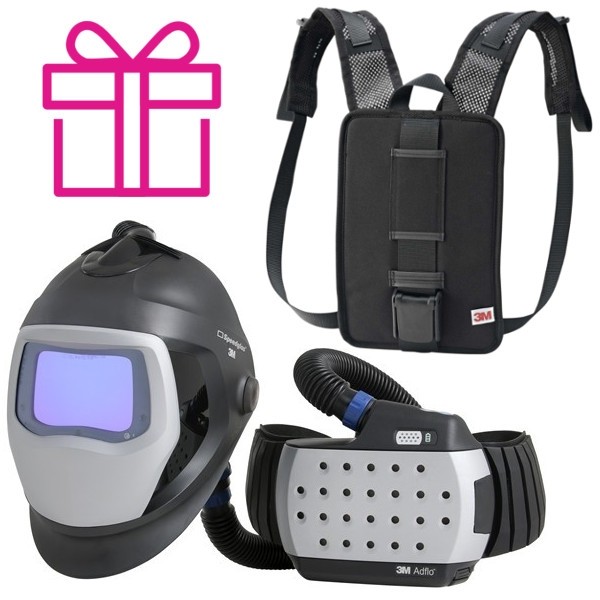 Suvirinimo skydelis 3M Speedglas 9100 Air su XX filtru ir ADFLO sistema