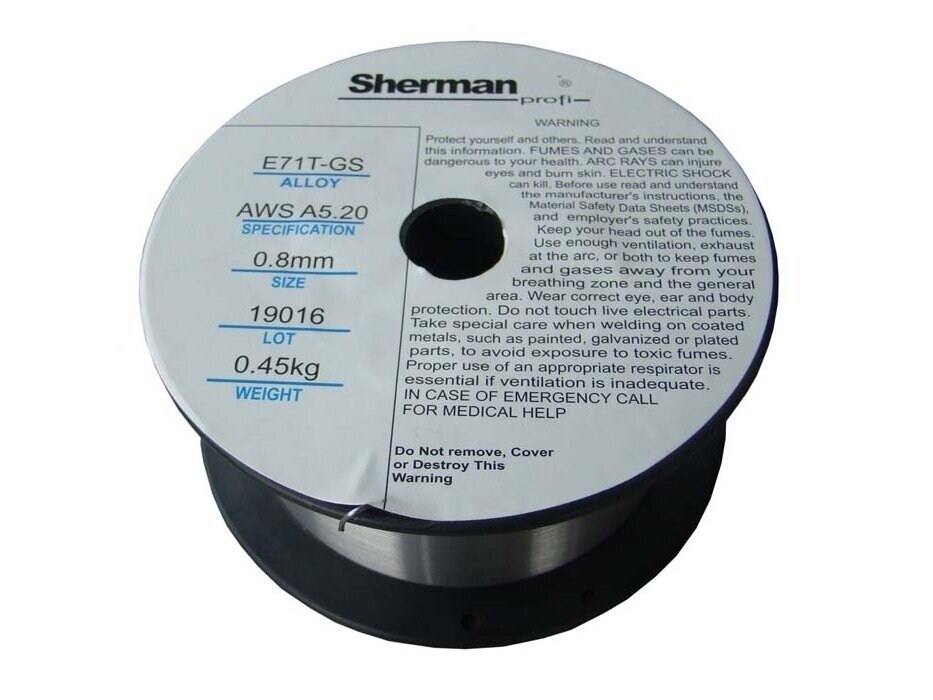 Sherman FLUX Savisauge miltelinė viela 0.8 (0,45 kg)