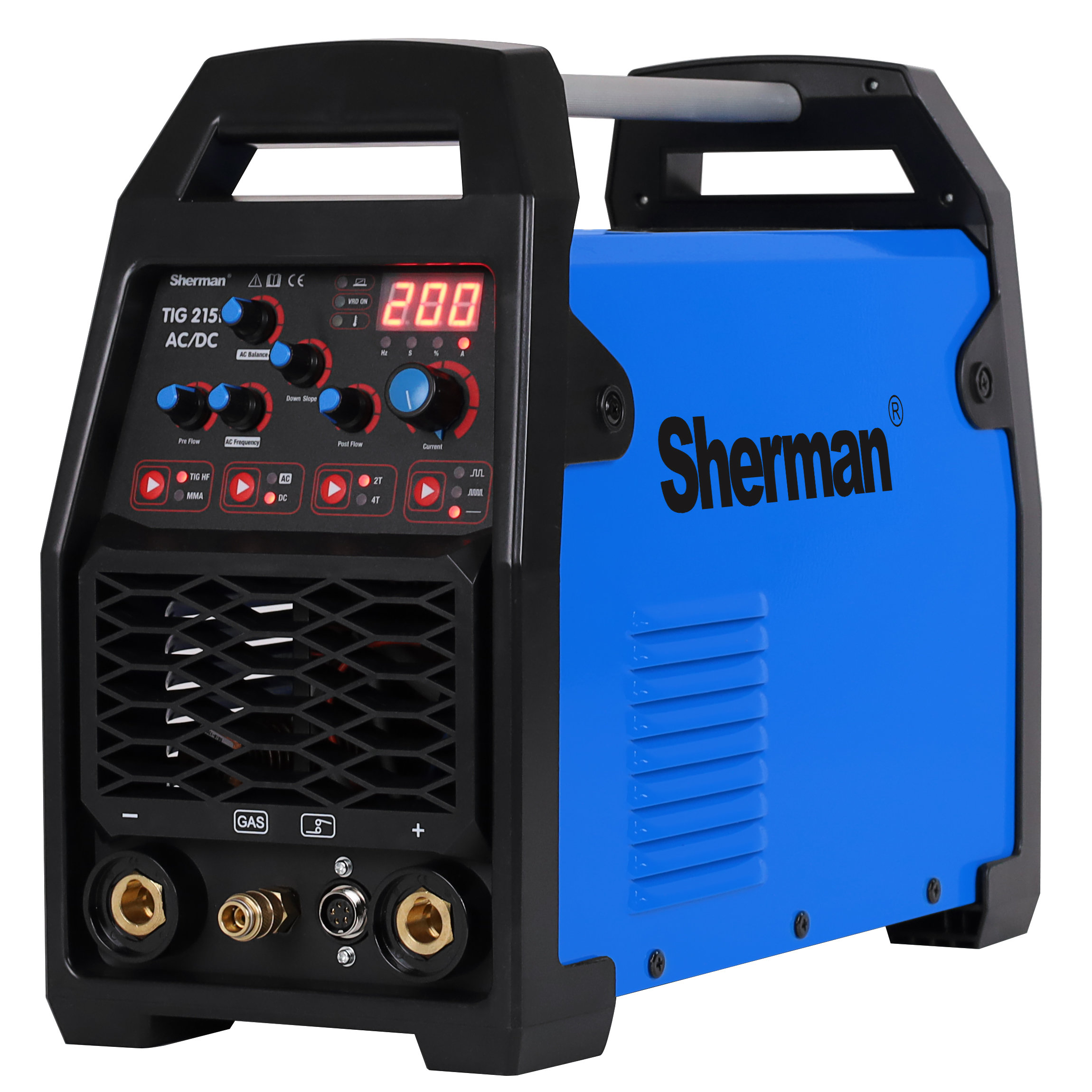 Sherman TIG 215P AC/DC suvirinimo aparatas, 200A, 230V