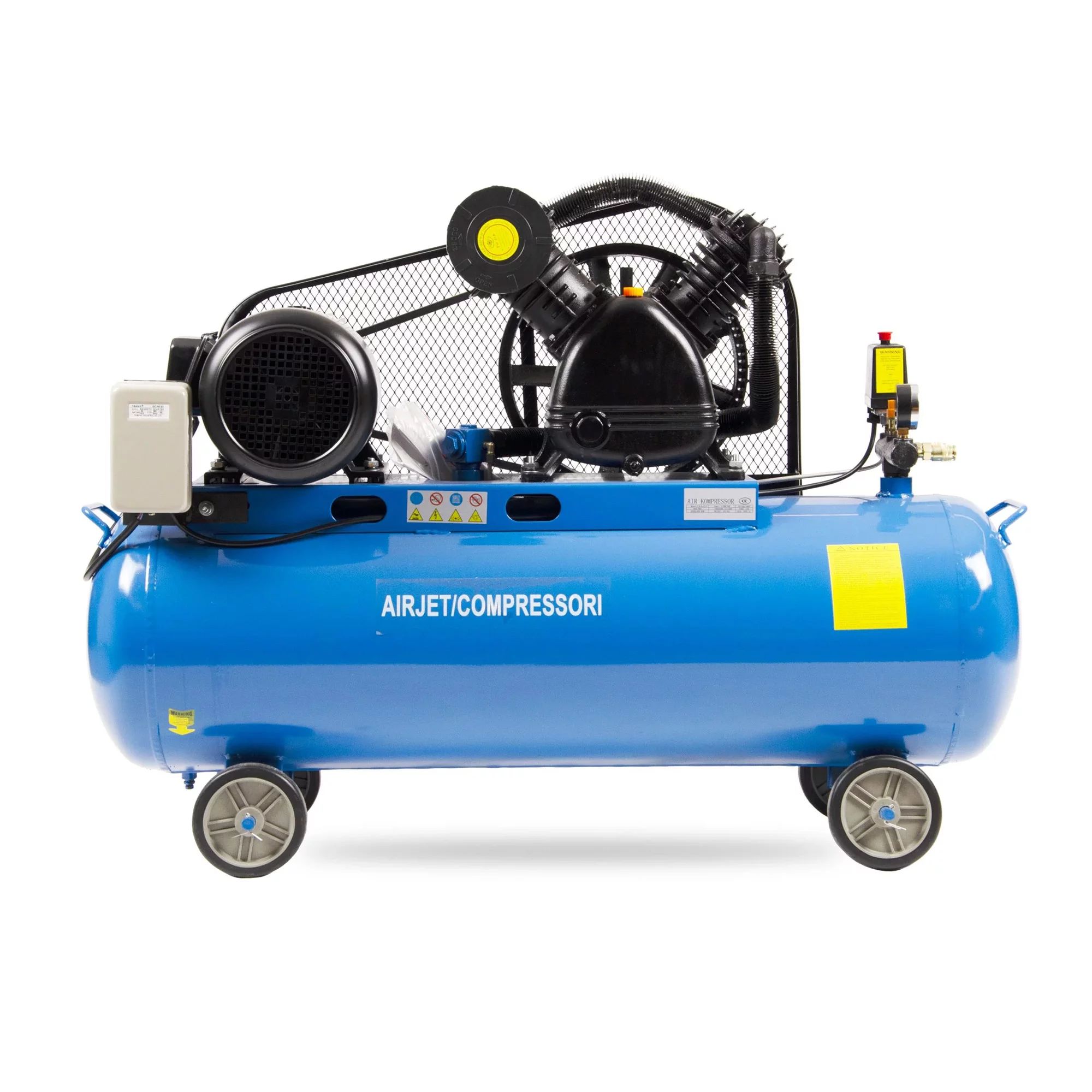 Stūmoklinis/diržinis oro kompresorius AIR JET-V600/8, 120L, 8 bar, 400V