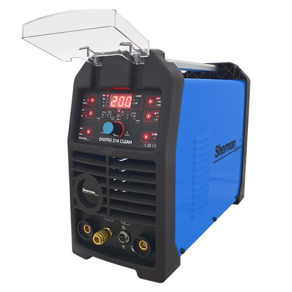 Sherman suvirinimo aparatas DIGITIG 214 CLEAN su siūlių valymo funkcija, 200A, 230V