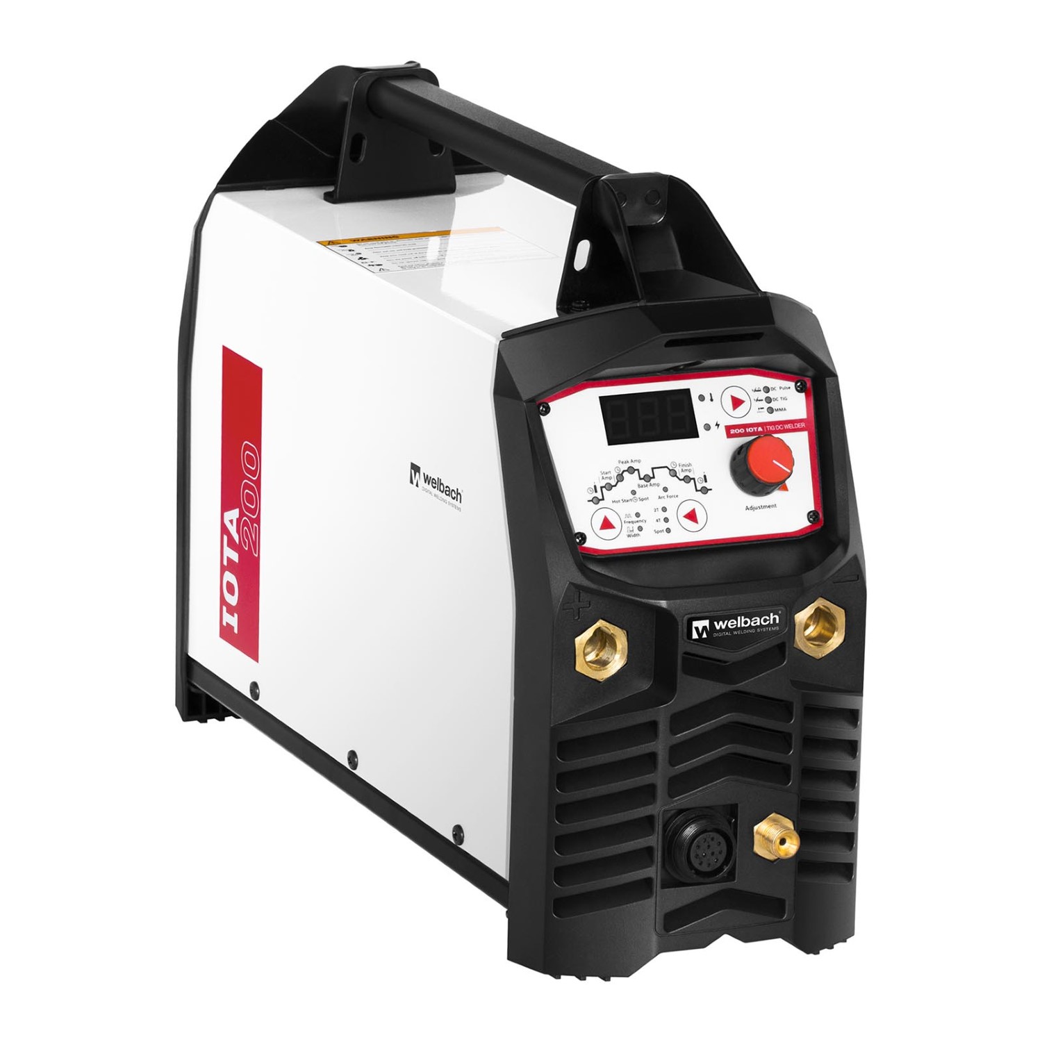 Suvirinimo aparatas TIG/MMA, Welbach IOTA 200, 200A, 230V