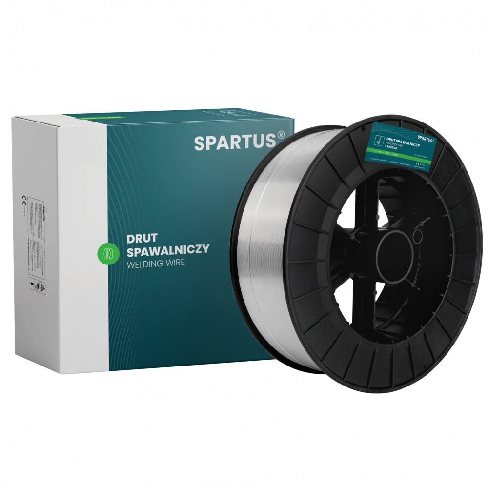 Suvirinimo viela aliuminiui Spartus AlMg5 ER5356 D300 7kg 1.0mm