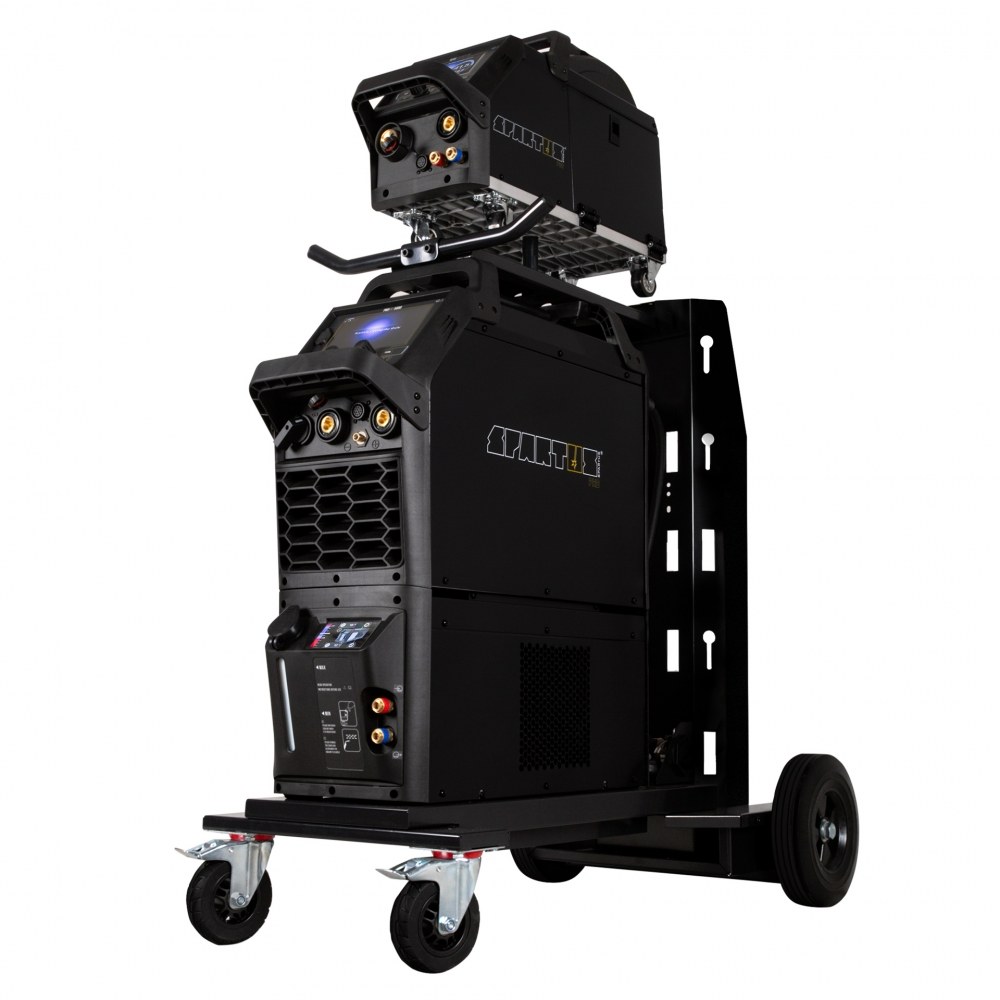 Suvirinimo pusautomatis Spartus ProMIG 5000, 500A, 400V [maitinimo šaltinis, aušintuvas, vielos tiektuvas, vežimėlis]