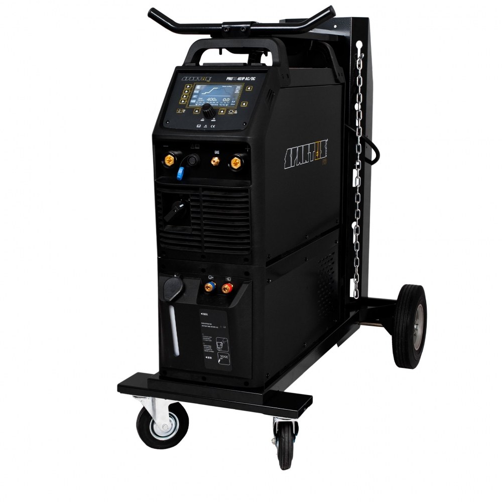 Suvirinimo aparatas ProTIG 401PW AC/DC, 400A, 400V, komplekte aušintuvas ir vežimėlis