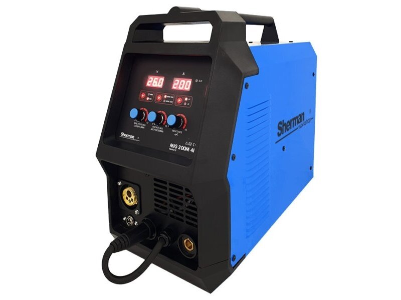 Sherman MIG 200M 4R suvirinimo pusautomatis, 200A, 230V